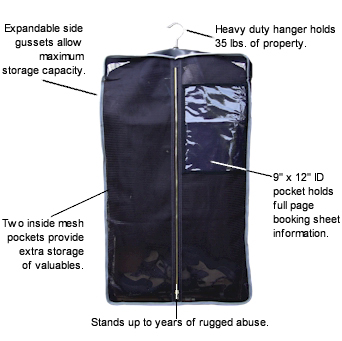 Evidence Garment Bags