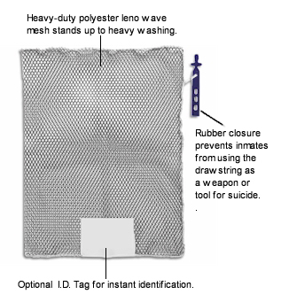 Evidence Bag with ties