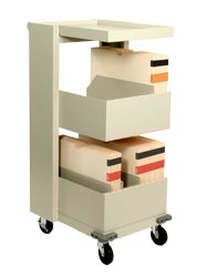 File Carts with work surface
