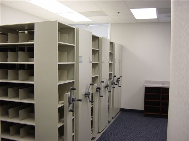 Mobile Shelving Florida for records