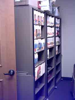 Government Shelving including Aurora Times Two Speed Files and Movable Shelving