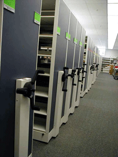 Mobile Shelving Virginia for court records