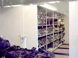 UTAH AIR GUARD BASE SUPPLY on Equipto Shelving 