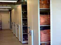 Aurora Shelving for readiness bags